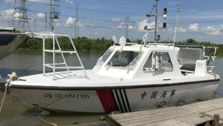 配套6.8米中国海事巡逻艇