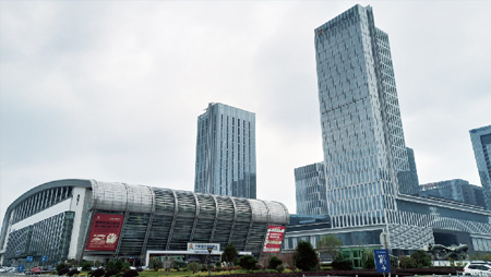 配套宁波市国际贸易展览中心2000kW发电机组