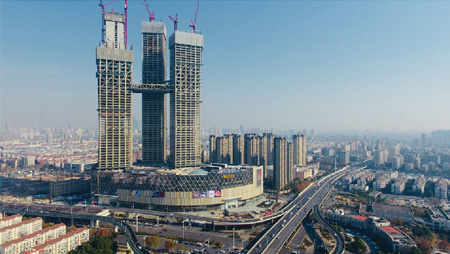 配套南京金鹰天地广场2000kW发电机组